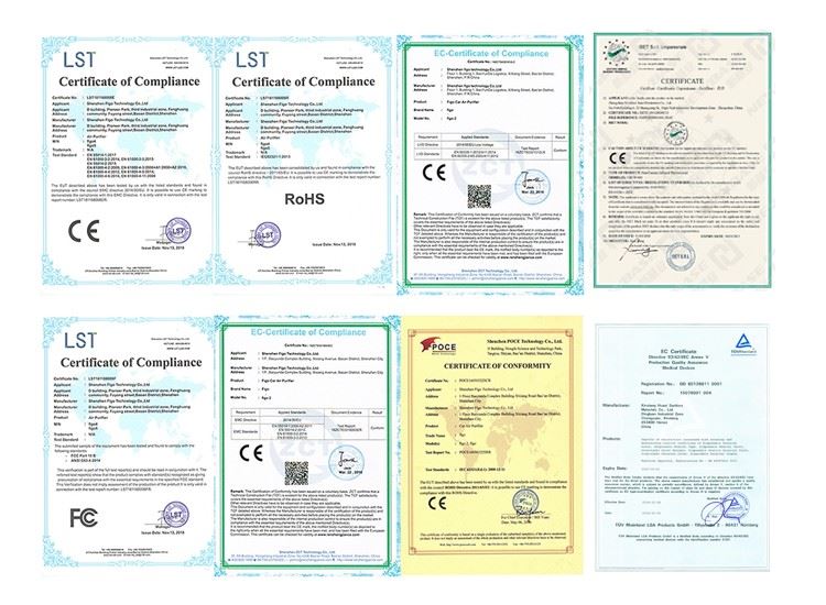 Certifications